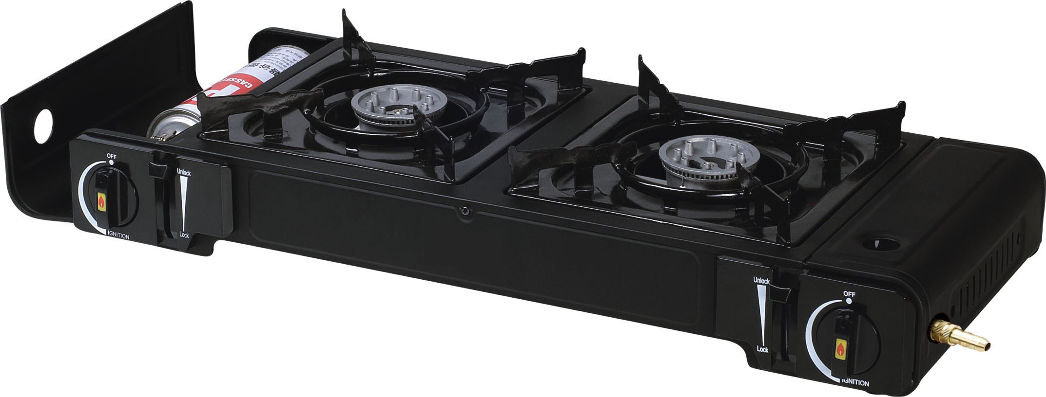 Double Burner Portable Gas Stove