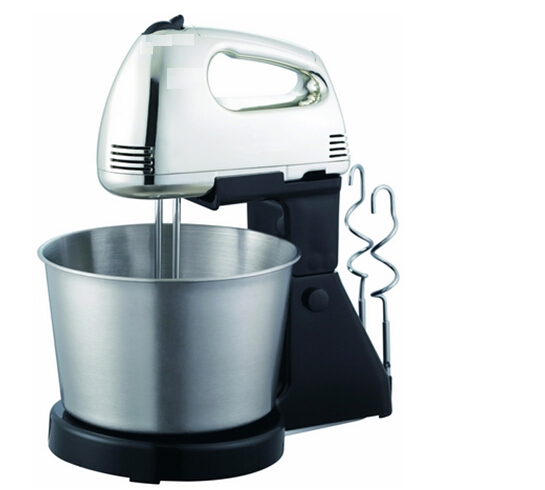 120Watt  Classic 2Liter Stainless Steel Bowl Hand Mixer