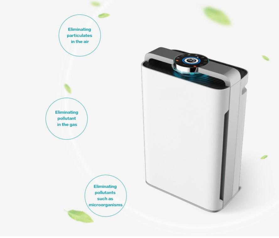 NS-APP01 7 Stage Air Purifier Air purifier + Ionizer Design + UV lamp (3 in 1)+Humidifier