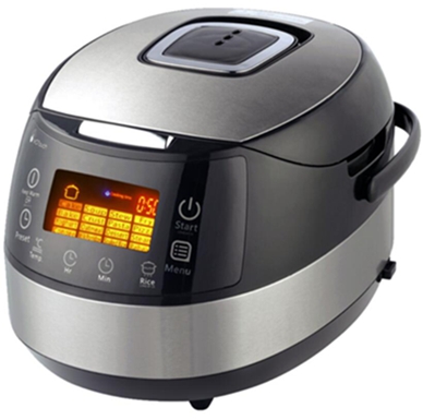 Digital Display 1.8liter(2-10persons) 860Watt Square Multifunction Rice Cooker